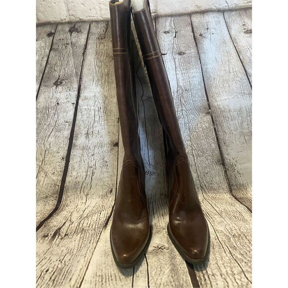 Steve Madden leather tall boots - Picture 3 of 9